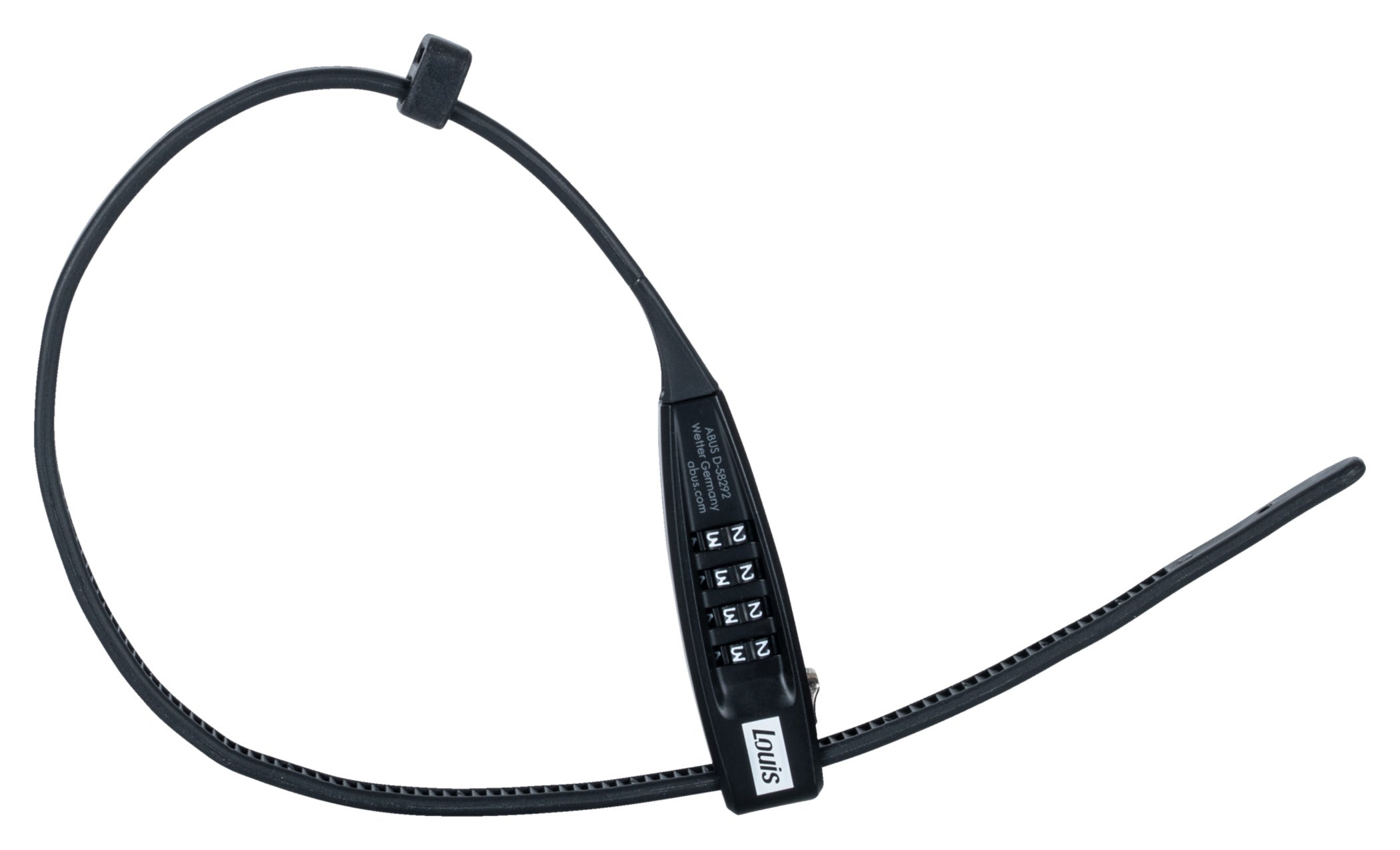 Antifurt Cablu Travelguard ABUS - Cod 4 Cifre, Compact