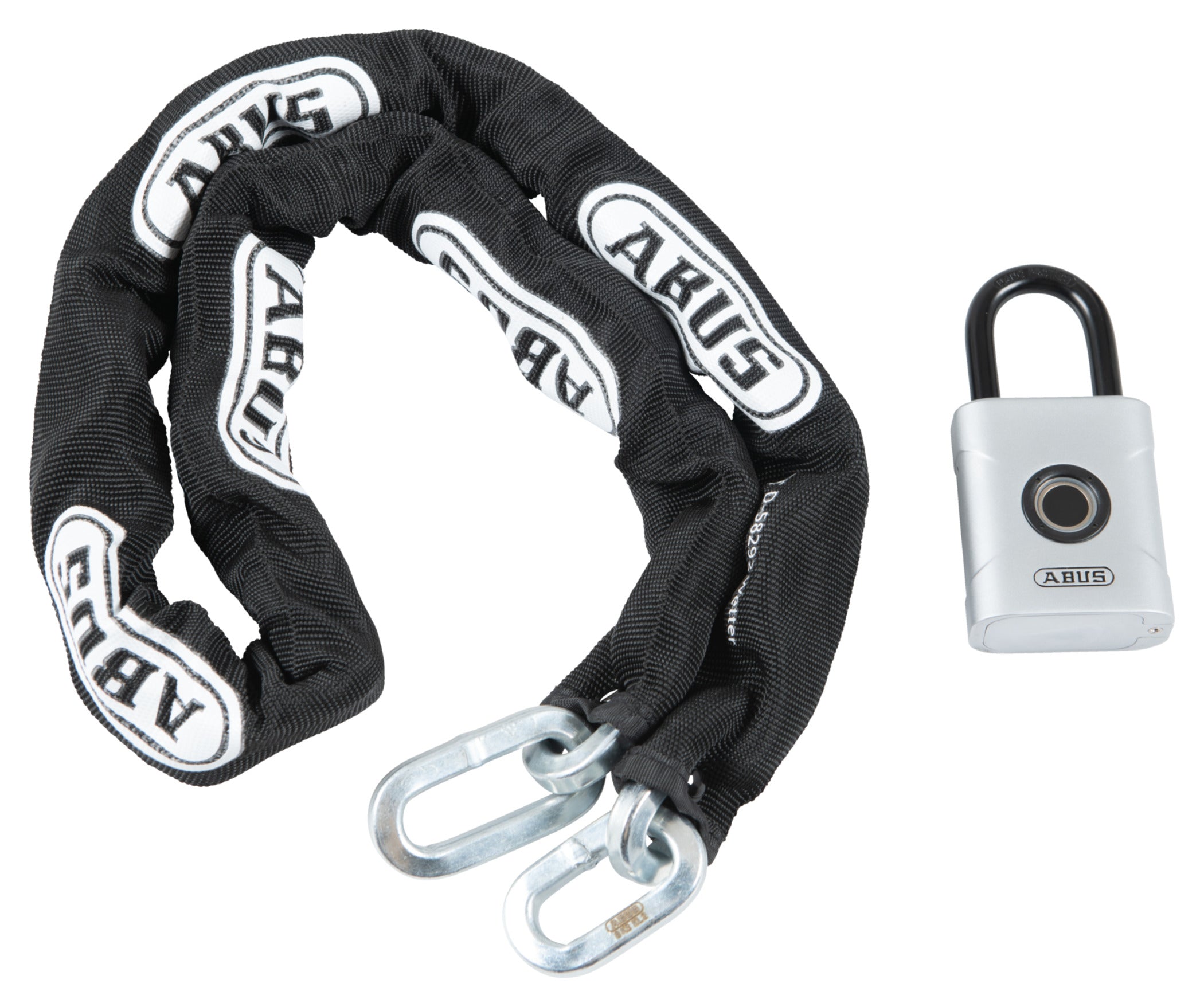 Antifurt cu Amprentă ABUS Touch + Lanț 110cm - Securitate Fără Cheie