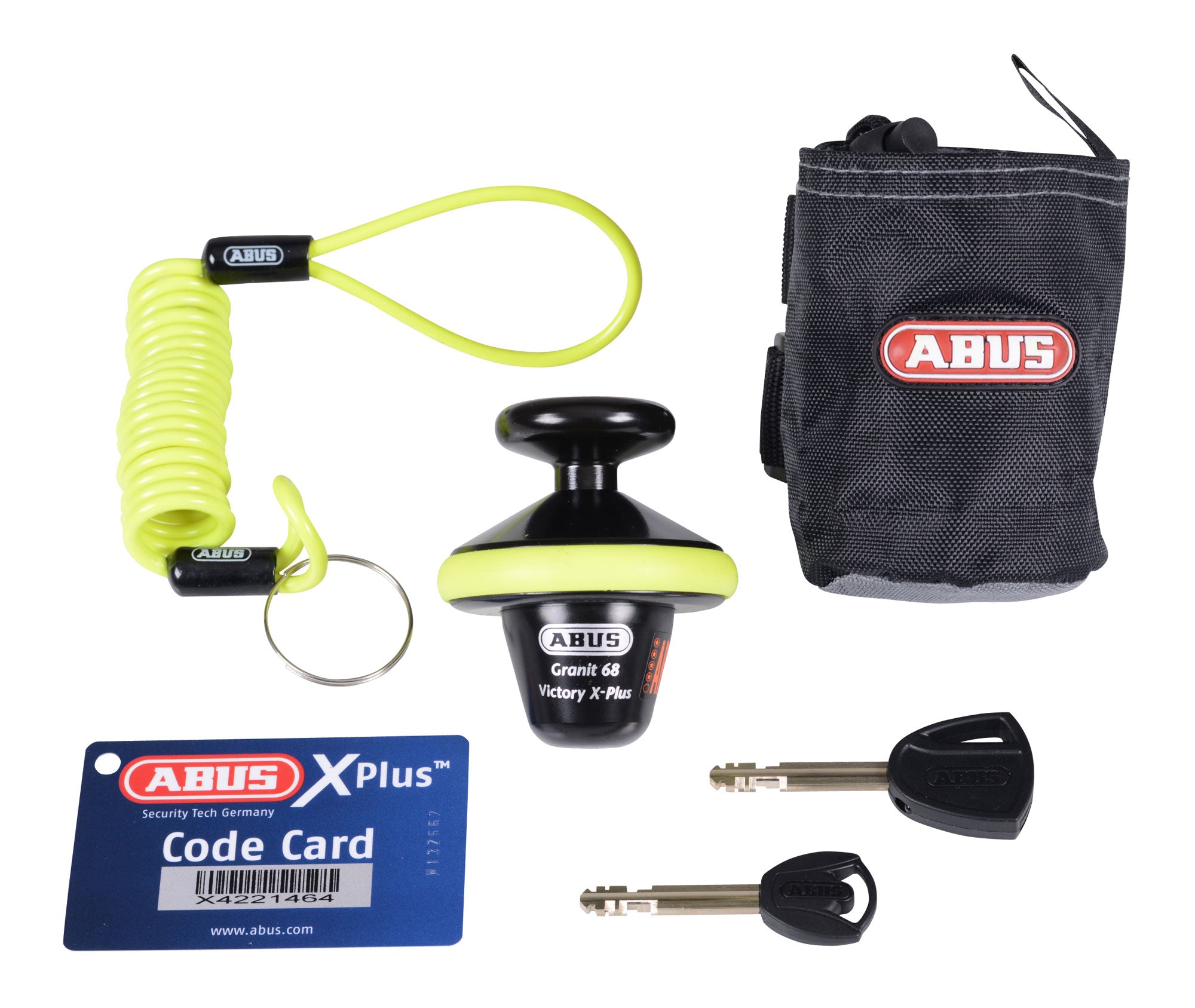 Antifurt Disc Granit 68 Victory ABUS - Securitate Maximă Moto