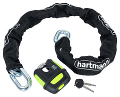 Antifurt Moto Lanț și Blocator Hartmann 120cm ART5 - Protecție Maximă