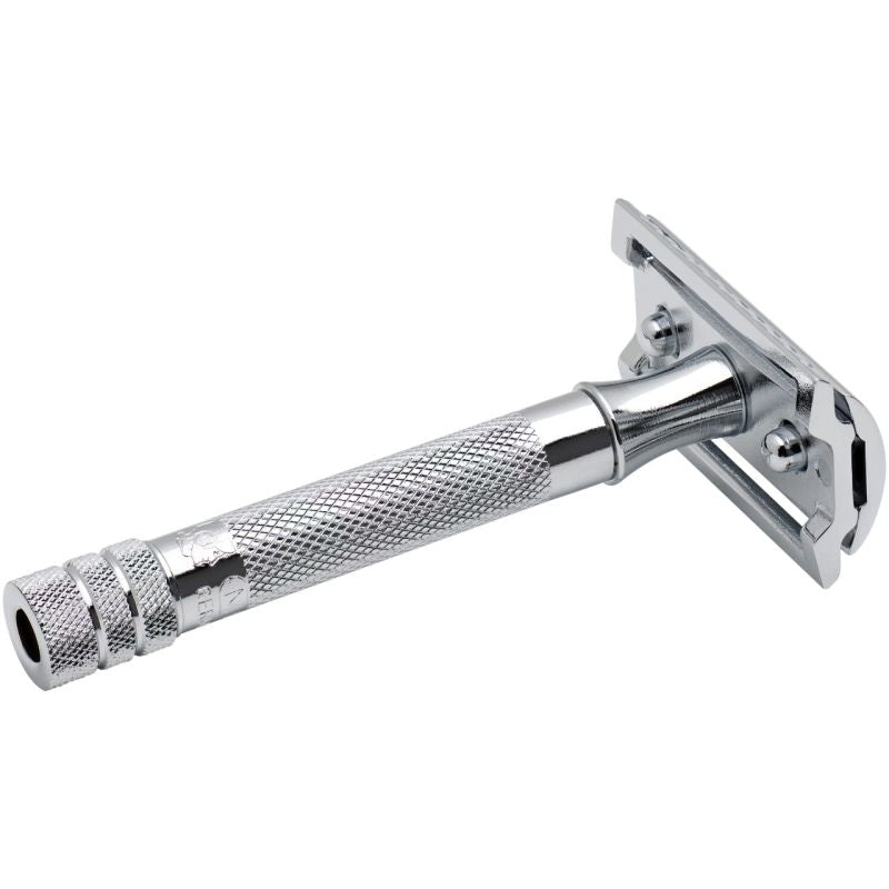 Aparat de Ras Merkur 33C Merkur - Alamă, Mâner Scurt, Design Clasic