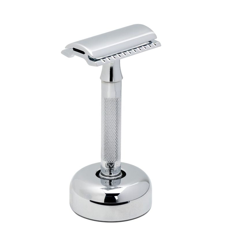 Aparat de Ras Merkur 33C Merkur - Alamă, Mâner Scurt, Design Clasic