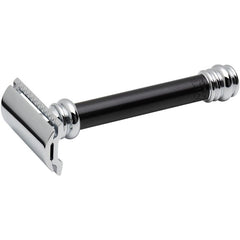 Aparat de Ras Merkur 38B Negru Merkur - Alamă, Mâner Lung, Ergonomic