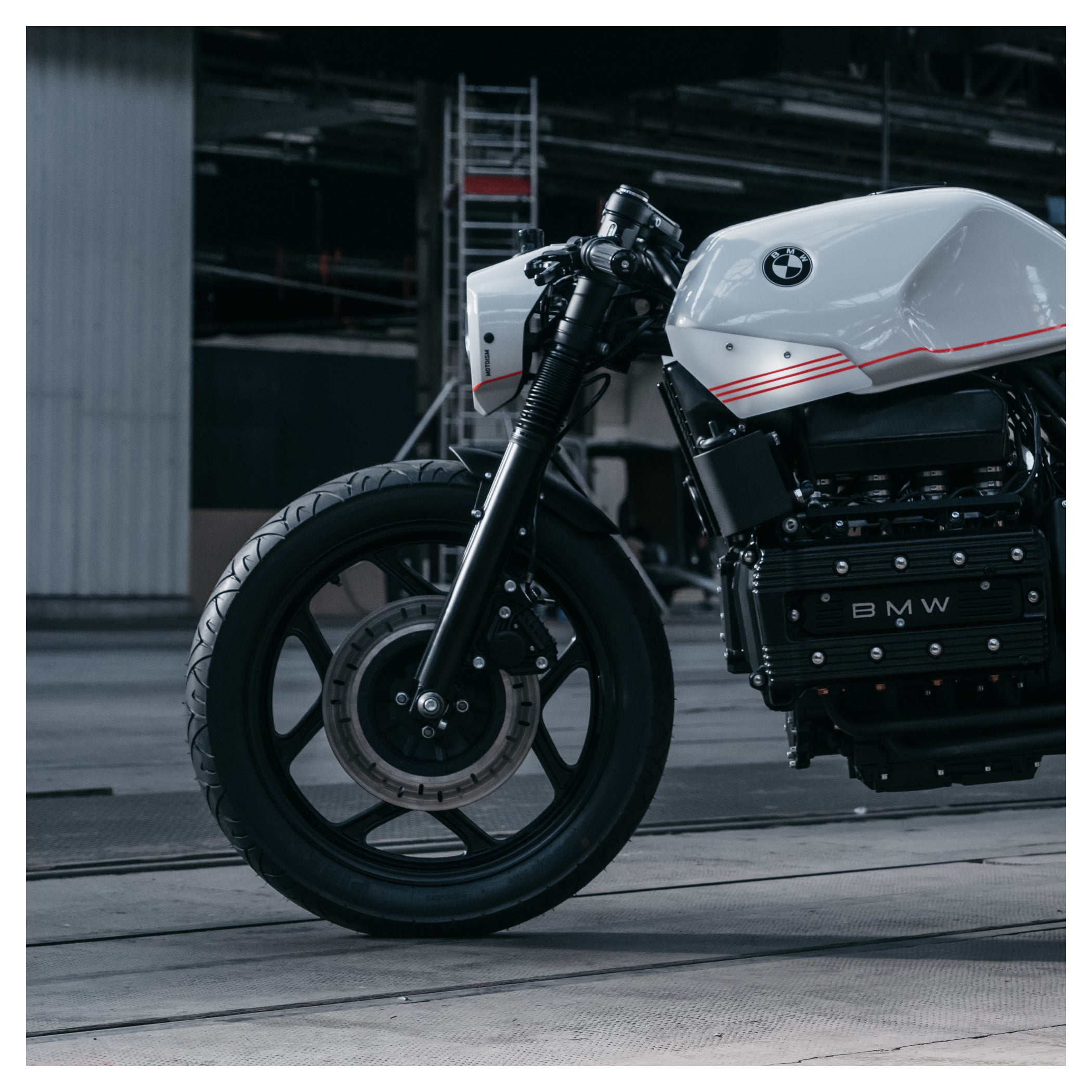 Apărătoare Roată Față BMW K100 Motoism - Design Sportiv Mat