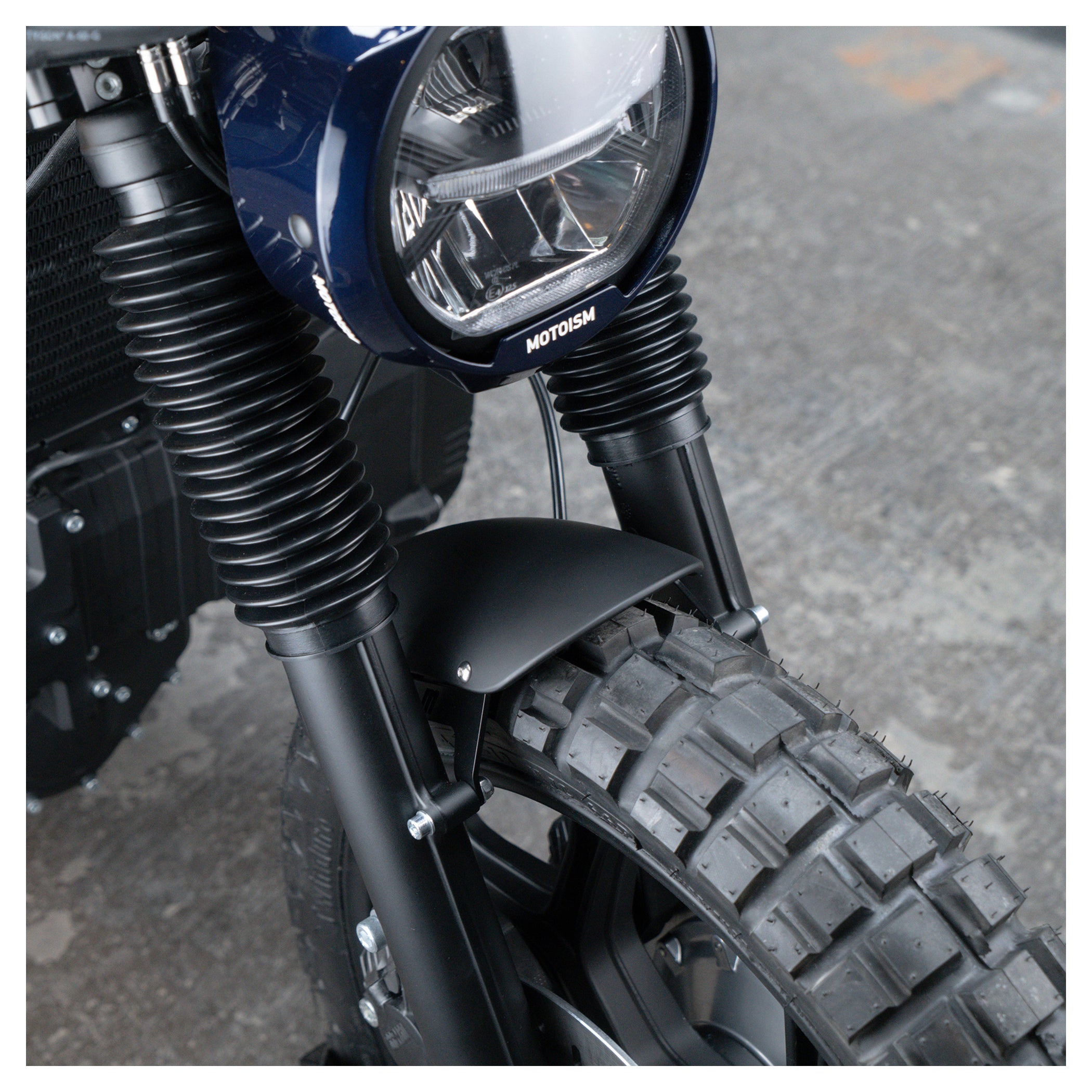Apărătoare Roată Față BMW K100 Motoism - Design Sportiv Mat