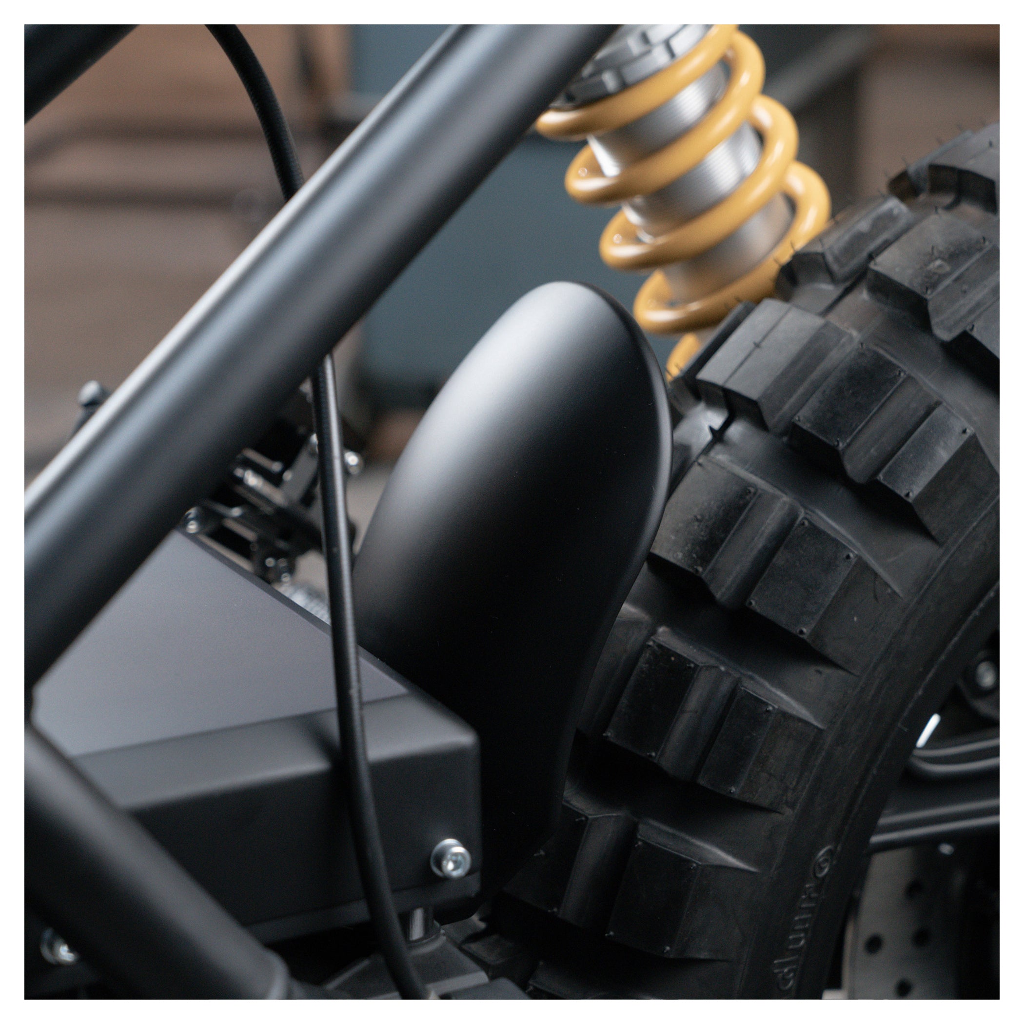 Apărătoare Roată Spate Motoism BMW K100 - 3D Print, Ușoară