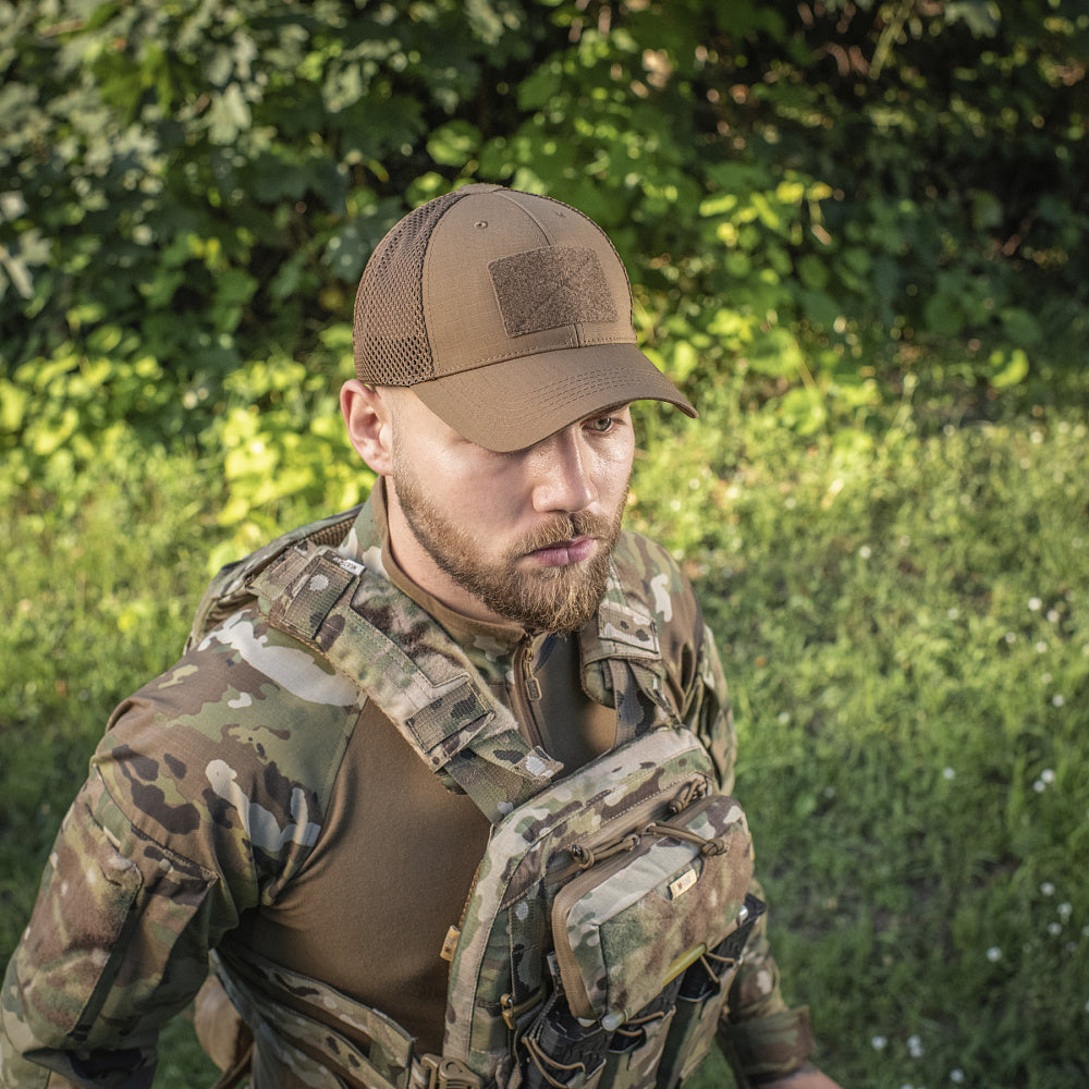 Șapcă Baseball Ripstop M-Tac Elite Flex - Coyote Brown