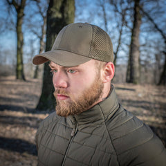 Șapcă de Baseball M-Tac Mesh Flex Ripstop - Dark Olive Ventilată