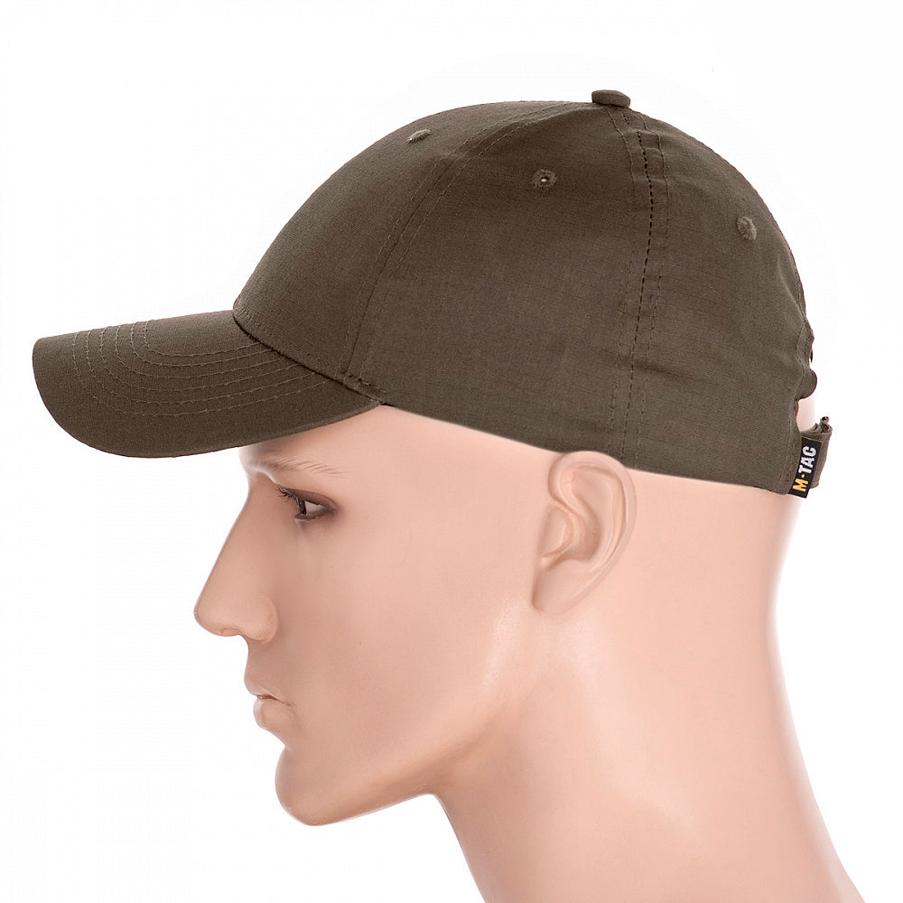 Șapcă Flex Rip-Stop M-Tac - Dark Olive, Impermeabilă Teflon