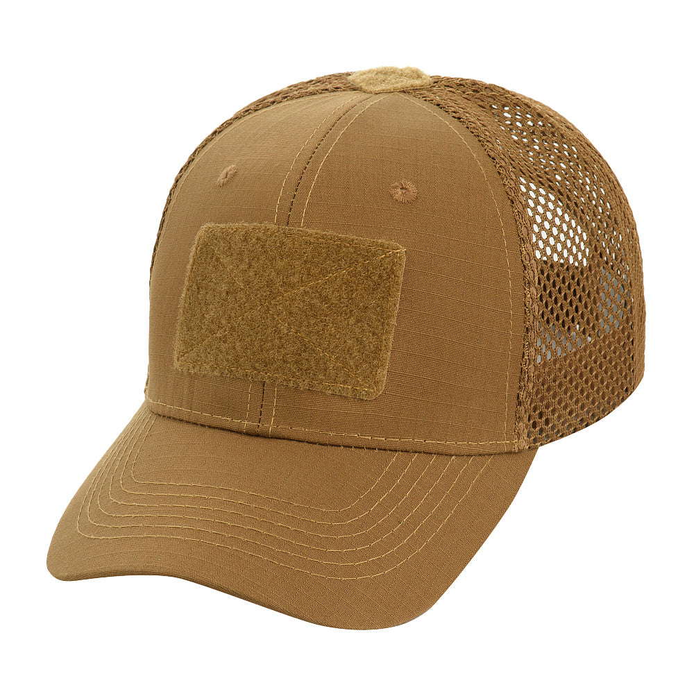 Șapcă Tactică Mesh Flex Ripstop M-Tac - Coyote Brown Ventilată