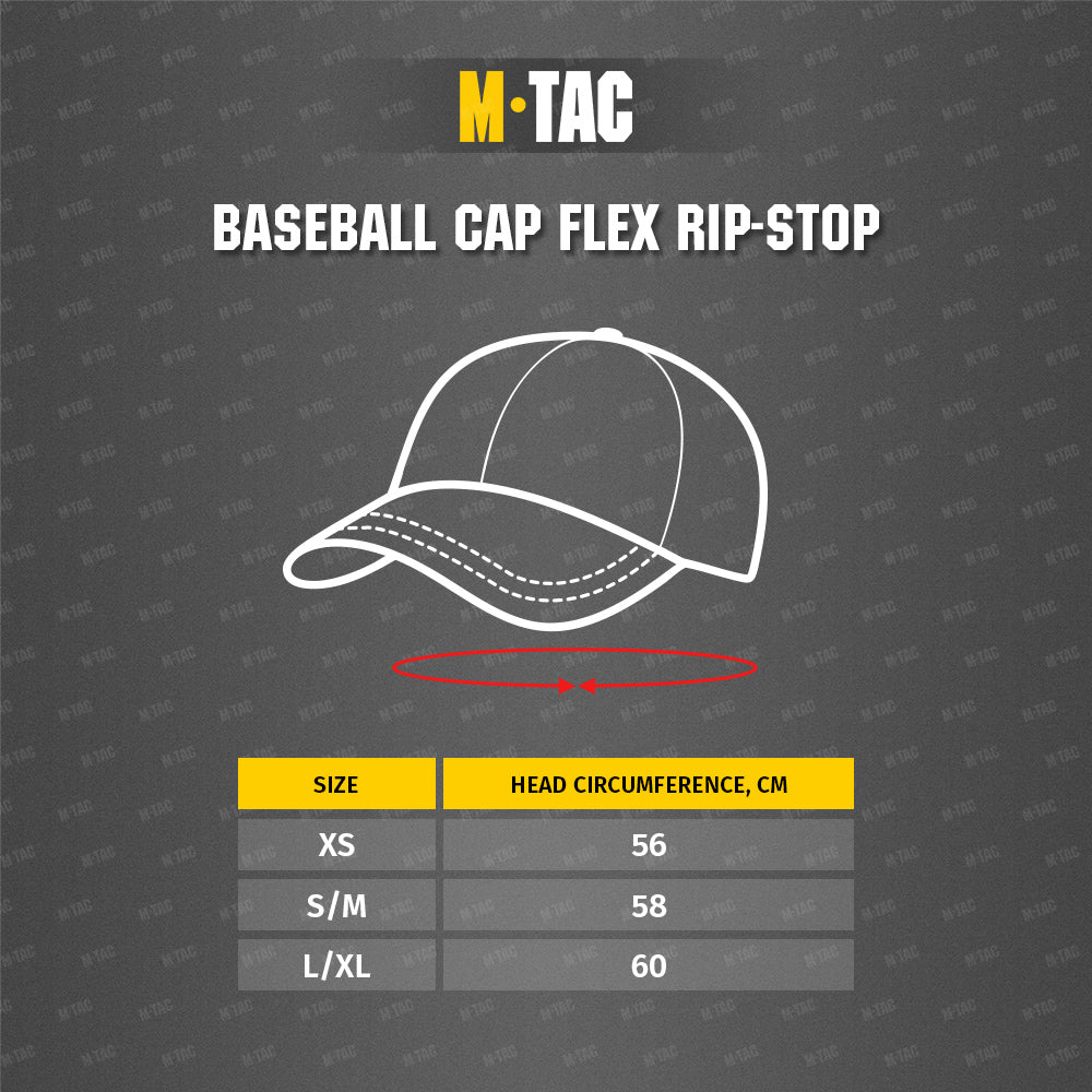 Șapcă Tactica M-Tac Flex Rip-Stop - Dark Olive