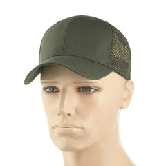 Șapcă Tactica Mesh Flex Ripstop M-Tac - Army Olive, Ventilată