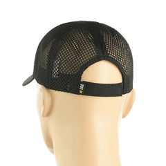 Șapcă Tactica Mesh Flex Ripstop M-Tac - Neagră, Respirabilă