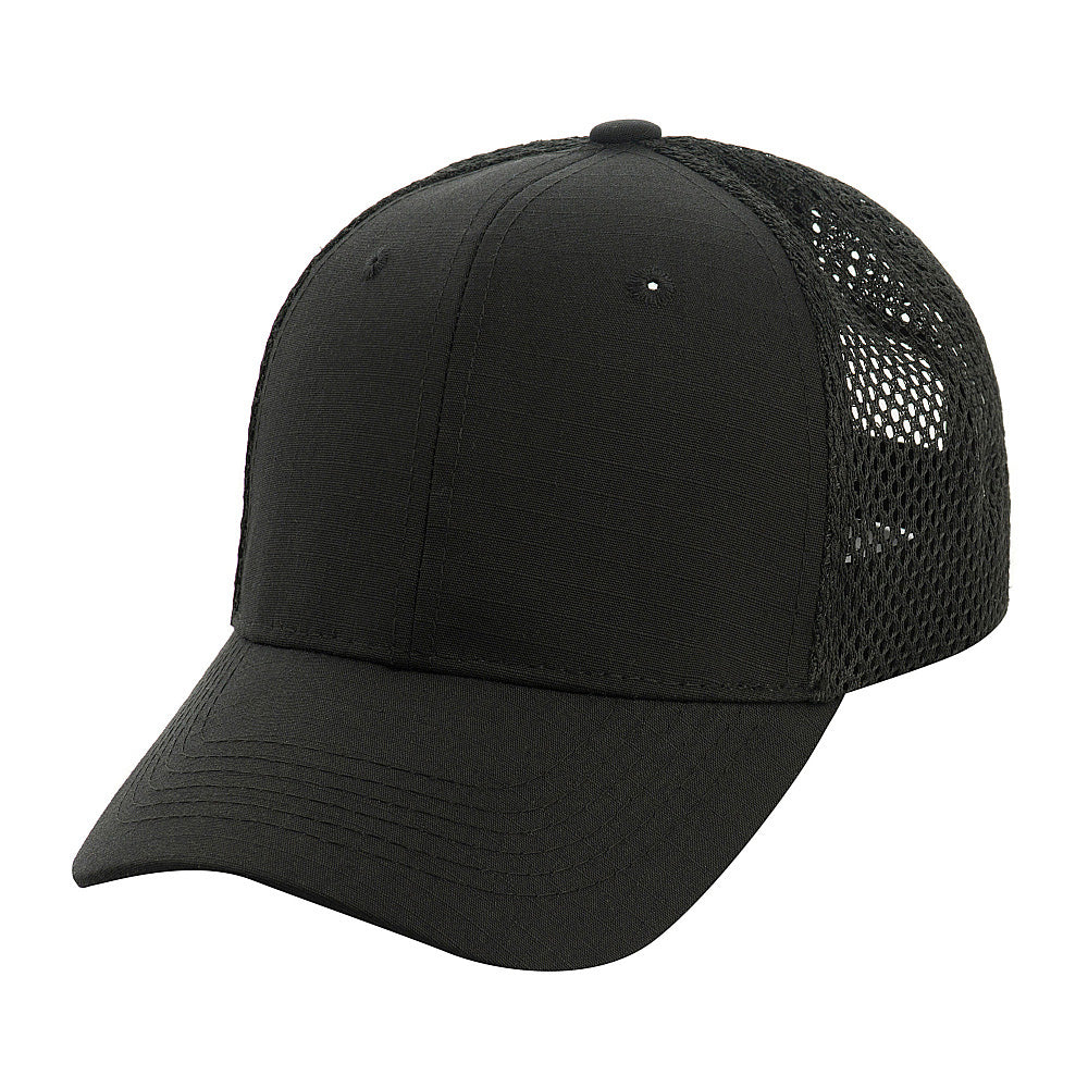Șapcă Tactica Mesh Flex Ripstop M-Tac - Neagră, Respirabilă