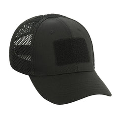 Șapcă Tactica Mesh Flex Ripstop M-Tac - Neagră, Respirabilă