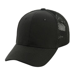 Șapcă Tactica Mesh Flex Ripstop M-Tac - Neagră, Respirabilă