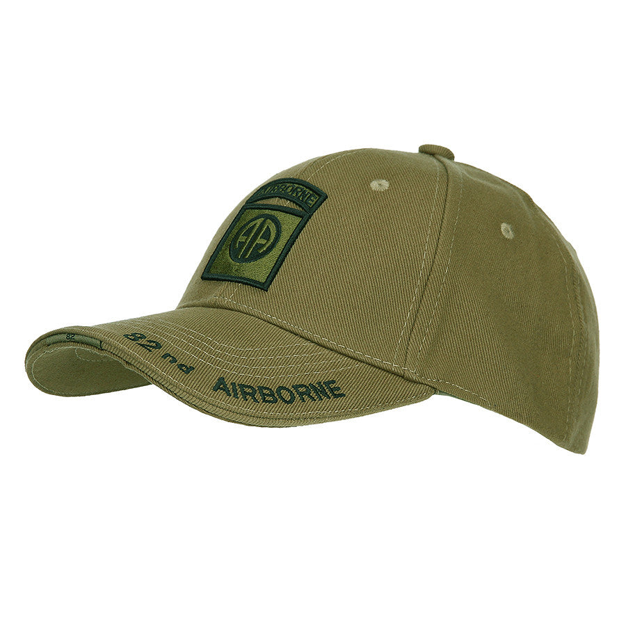 Șapcă 82nd Airborne Subdued Verde - Un Simbol al Elitei