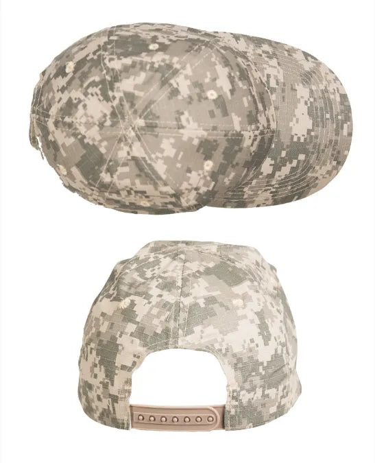 Șapcă AT-Digital Baseball din Bumbac – Camuflaj Digital Modern și Confort Clasic