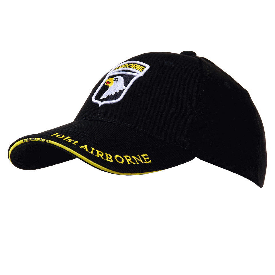 Șapcă Baseball 101st Airborne Army Negru - Simbol al Forței și Istoriei