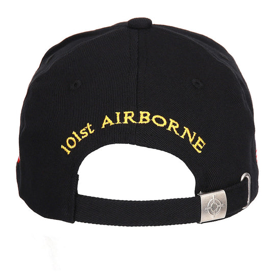 Șapcă Baseball 101st Airborne Negru - Emblema Forței și Elanului Tactic