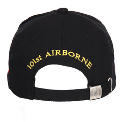Șapcă Baseball 101st Airborne Negru - Emblema Forței și Elanului Tactic