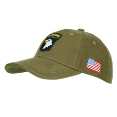 Șapcă Baseball 101st Airborne Verde - Poartă Moștenirea Eroică