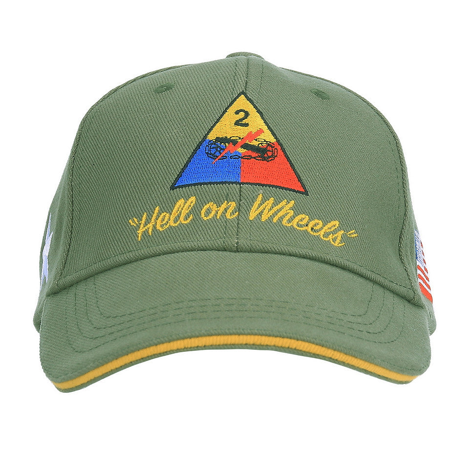 Șapcă Baseball 2nd Armored Division Verde Fostex Garments® - Confort Tactic Autentic