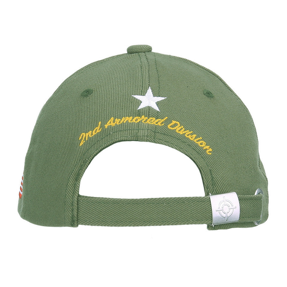 Șapcă Baseball 2nd Armored Division Verde Fostex Garments® - Confort Tactic Autentic