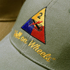 Șapcă Baseball 2nd Armored Division Verde Fostex Garments® - Confort Tactic Autentic