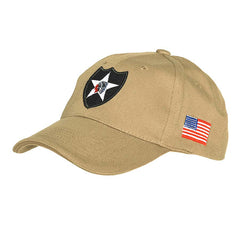 Șapcă Baseball 2nd Infantry Khaki - Echipament Esențial, Atitudine Solidă
