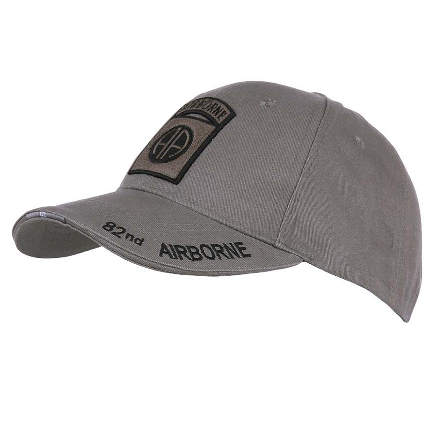 Șapcă Baseball 82nd Airborne Subdued Gri - Simbol al Elitei Militare