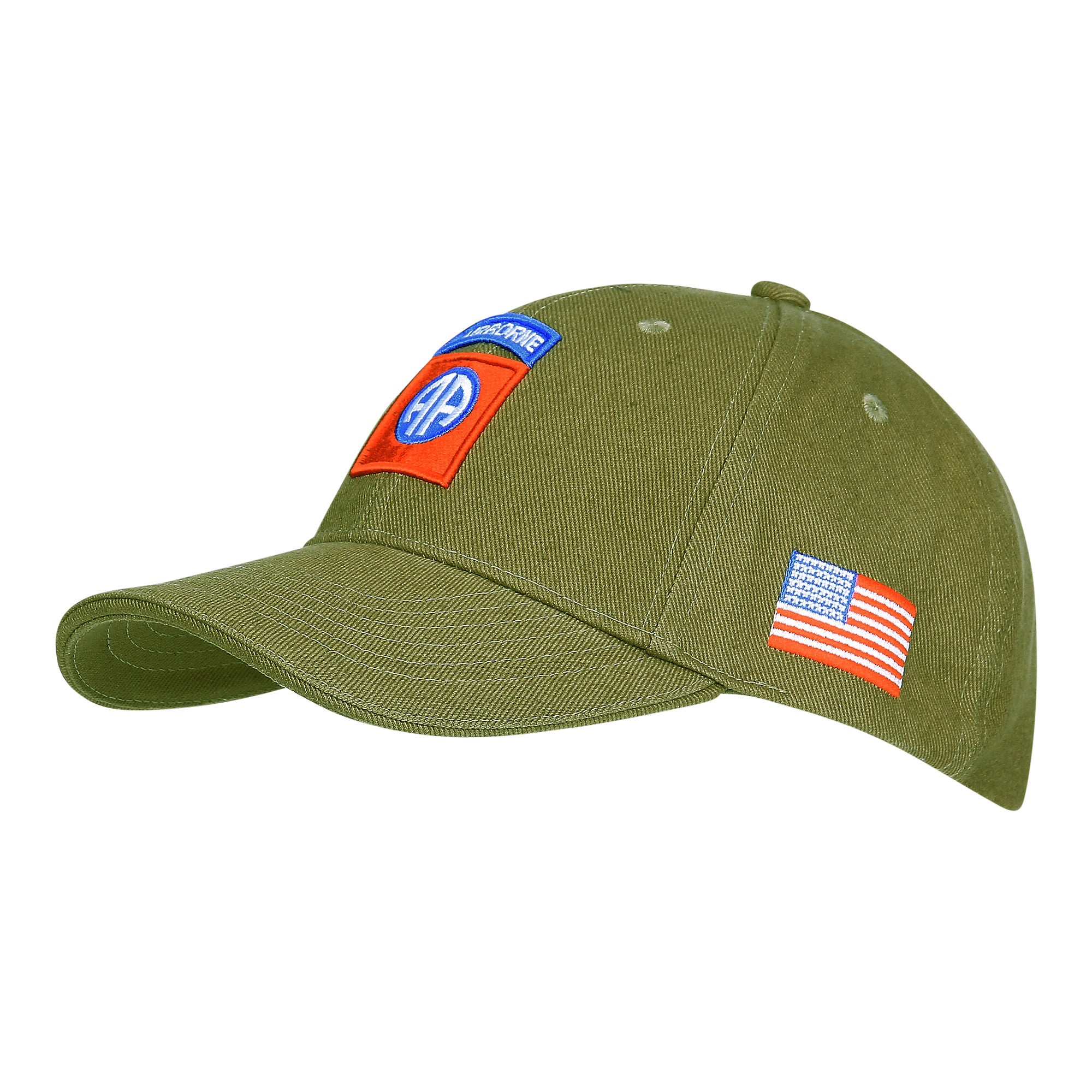 Șapcă Baseball 82nd Airborne Verde - Simbolul Forței Elite