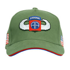 Șapcă Baseball 82nd Airborne WWII 3D Verde Fostex Garments - Spirit de Erou, Confort Modern