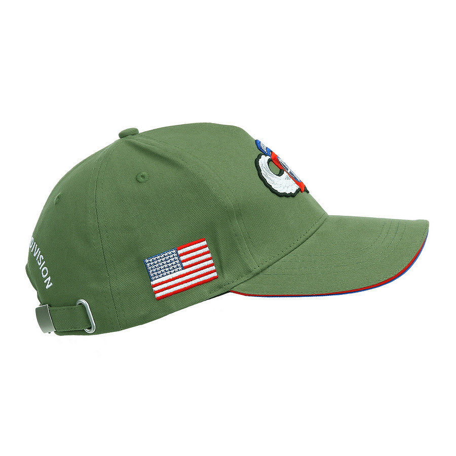 Șapcă Baseball 82nd Airborne WWII 3D Verde Fostex Garments - Spirit de Erou, Confort Modern