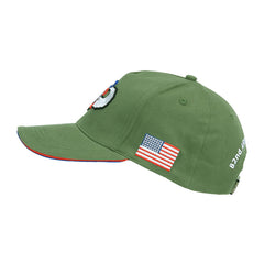 Șapcă Baseball 82nd Airborne WWII 3D Verde Fostex Garments - Spirit de Erou, Confort Modern