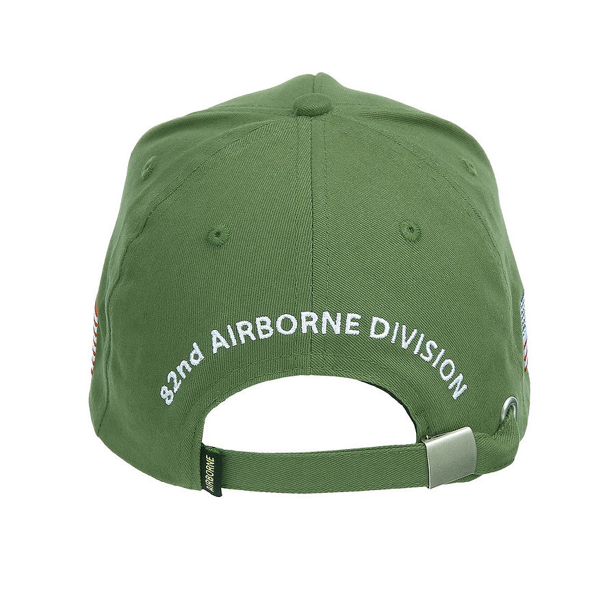 Șapcă Baseball 82nd Airborne WWII 3D Verde Fostex Garments - Spirit de Erou, Confort Modern