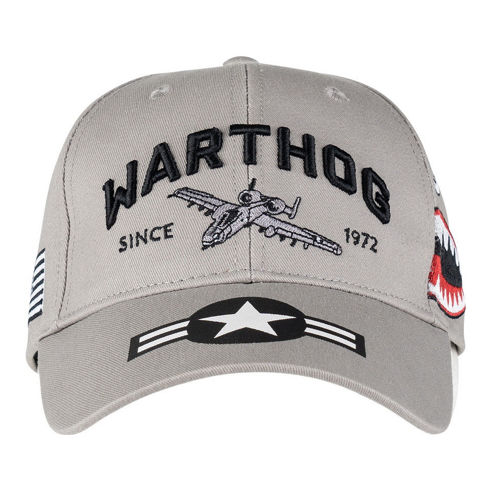 Șapcă Baseball A-10 "Warthog" Gri - Putere Aeriană pe Capul Tău