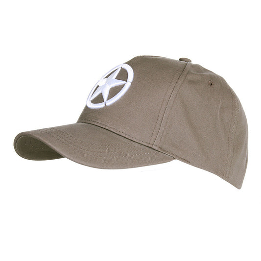 Șapcă Baseball Allied Star WWII 3D Gri - Omagiu Istoric Autentic