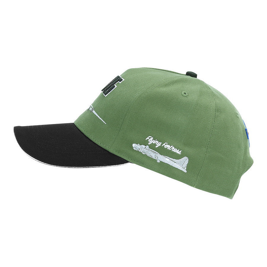 Șapcă Baseball B-17G 3D Verde Fostex Garments - Spirit Aviatic Autentic