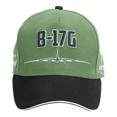 Șapcă Baseball B-17G 3D Verde Fostex Garments - Spirit Aviatic Autentic