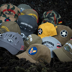 Șapcă Baseball Brushed USAAF Verde USAAF Heritage - Moștenire Aeriană Autentică