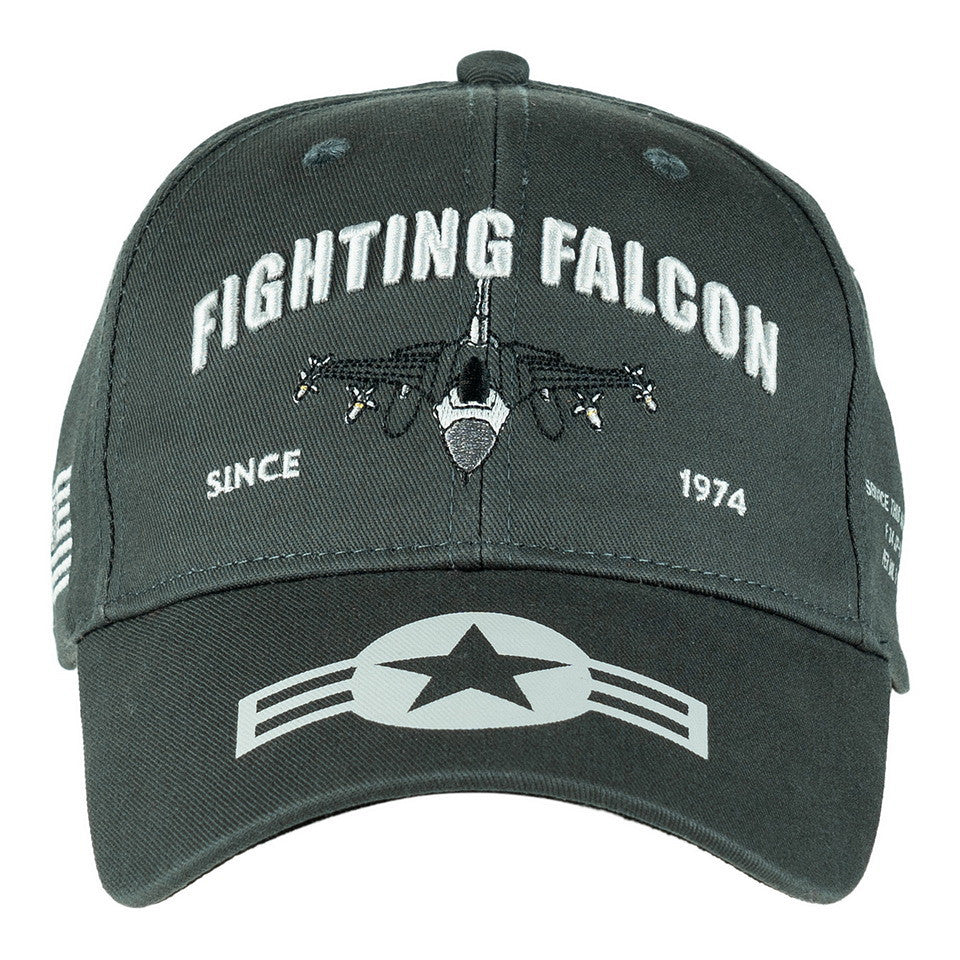 Șapcă Baseball Cap F-16 Falcon Gri - Spiritul Aviației Tactice