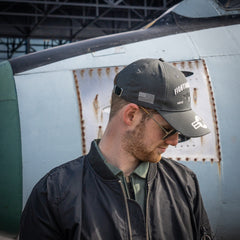 Șapcă Baseball Cap F-16 Falcon Gri - Spiritul Aviației Tactice