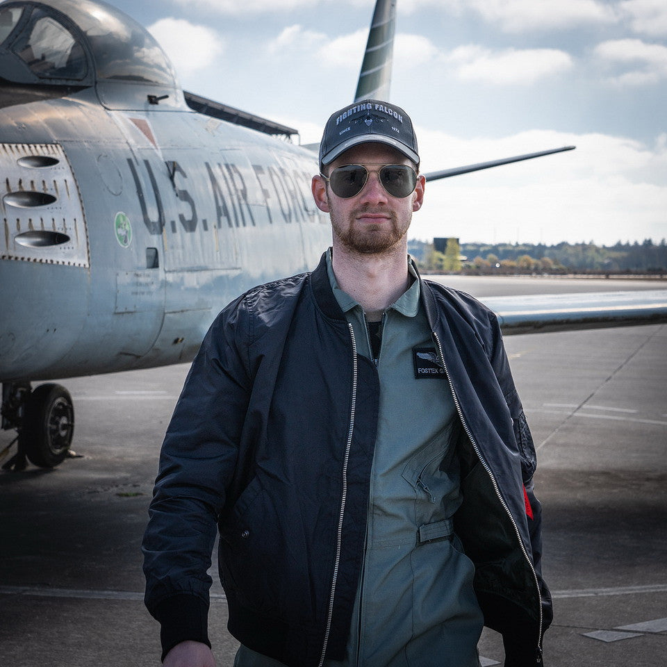 Șapcă Baseball Cap F-16 Falcon Gri - Spiritul Aviației Tactice