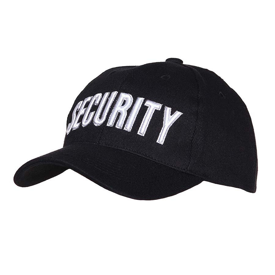 Șapcă Baseball cap Security Negru - Stăpân pe Orice Situație