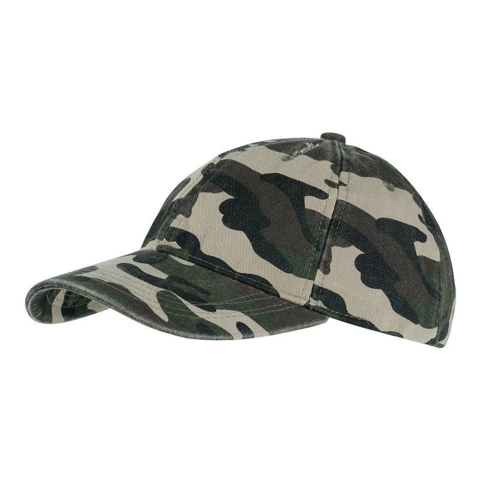 Șapcă Baseball Cap stonewashed camo Woodland - Stil & Durabilitate Autentică