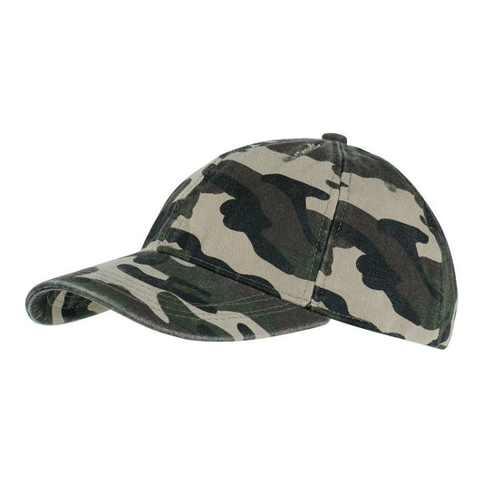 Șapcă Baseball Cap stonewashed camo Woodland - Stil & Durabilitate Autentică