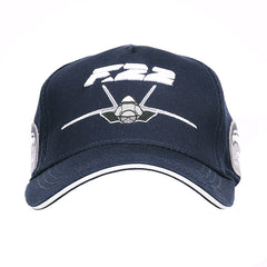 Șapcă Baseball Copii F-22 U.S. Air Force Albastru - Adevăratul Spirit al Aviației