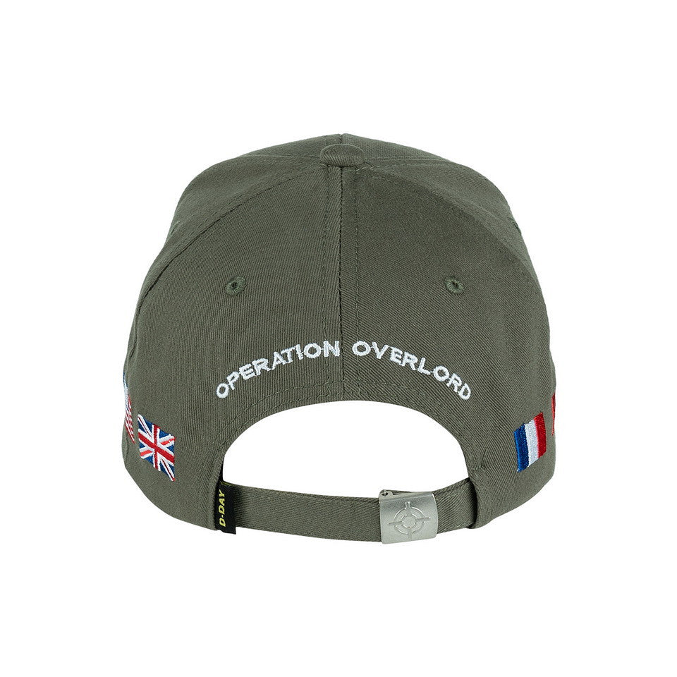 Șapcă Baseball D-Day 80 Years Verde Military-Shop - Omagiu Istoric Autentic