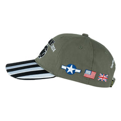 Șapcă Baseball D-Day 80 Years Verde Military-Shop - Omagiu Istoric Autentic